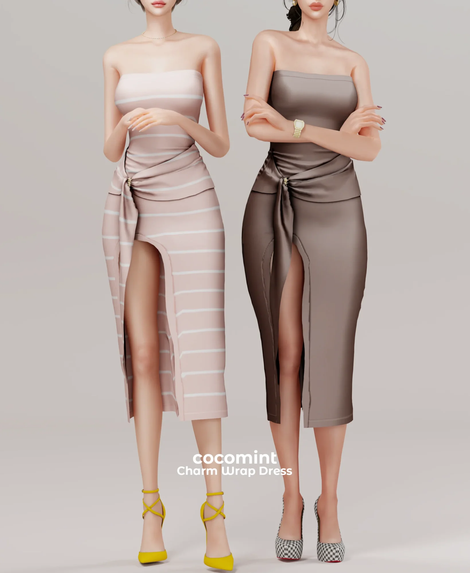 Платье Charm Wrap Dress